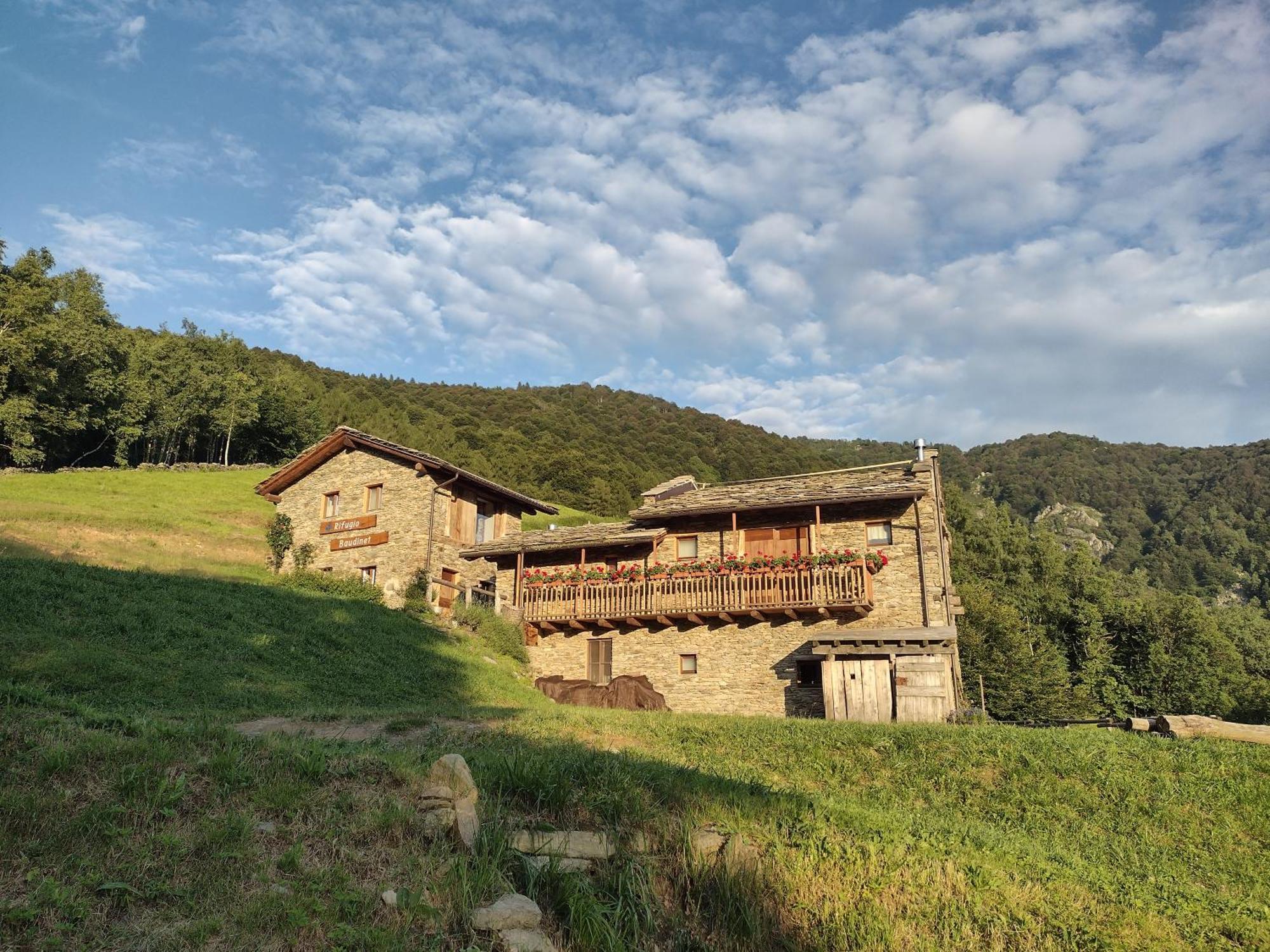 치우스디노 Rifugio Alpino Baudinet - Trek&Relax B&B 외부 사진